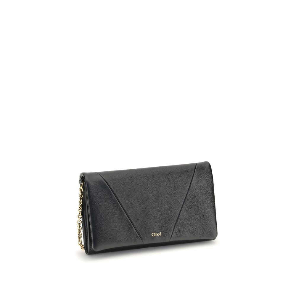 Spin Wallet with Flap and Chain