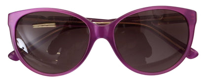 Purple Acetate Frame Round Shades DG4171P Sunglasses
