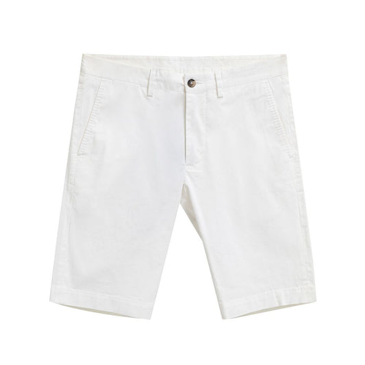 White Cotton Bermuda