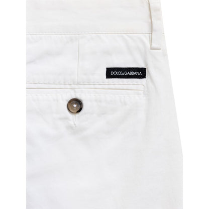 White Cotton Bermuda