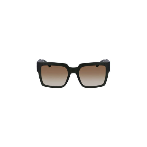 Brown Plastic Women Sunglass