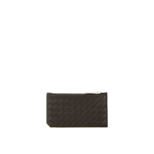 Intrecciato Leather Card Holder