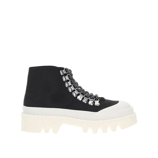 Chunky-Sole High-Top Sneakers