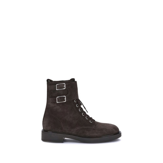 Laced Ankle Boots