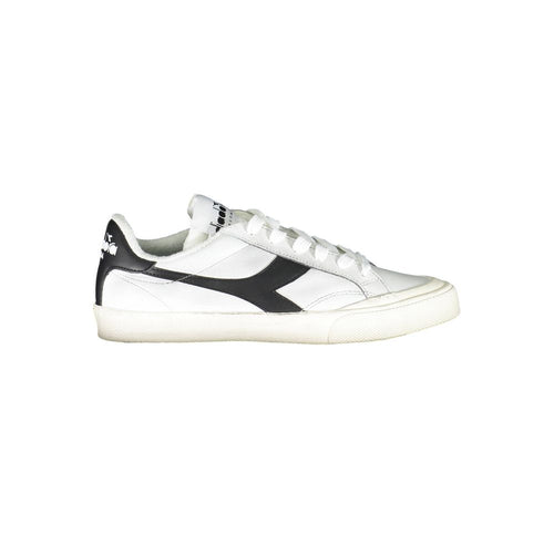 White Fabric Sneaker