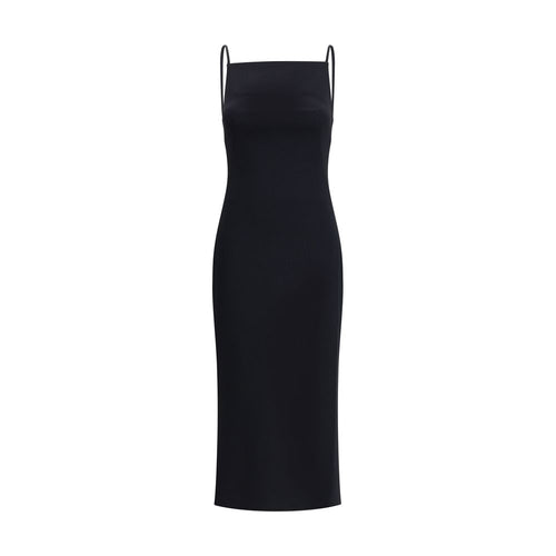 Midi Dress with draped back
