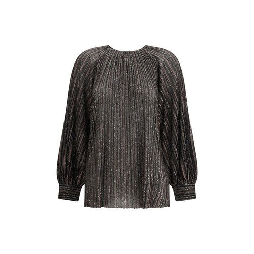 Striped sequined Blouse