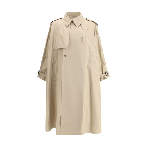 Cotton twill Trench Coat