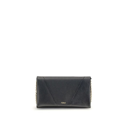 Spin Wallet with Flap and Chain